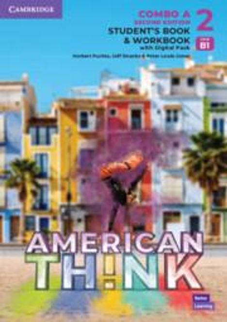 Herbert Puchta: Think Level 2 Student's Book and Workbook with Digital Pack Combo a American English, Buch