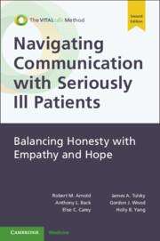 Robert M. Arnold: Navigating Communication with Seriously Ill Patients, Buch