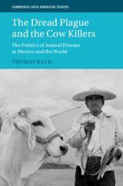 Titel: "The Dread Plague and the Cow Killers". Ein Mann mit Hut hält eine Kuh an einem Seil.