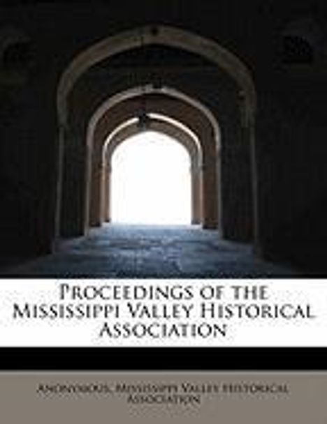Anonymous: Proceedings Of The Mississippi, Buch