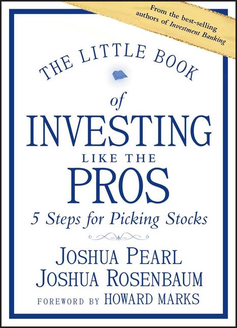 Joshua Pearl: The Little Book of Investing Like the Pros, Buch