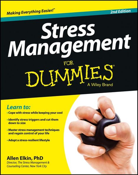 Allen Elkin: Stress Management For Dummies, Buch
