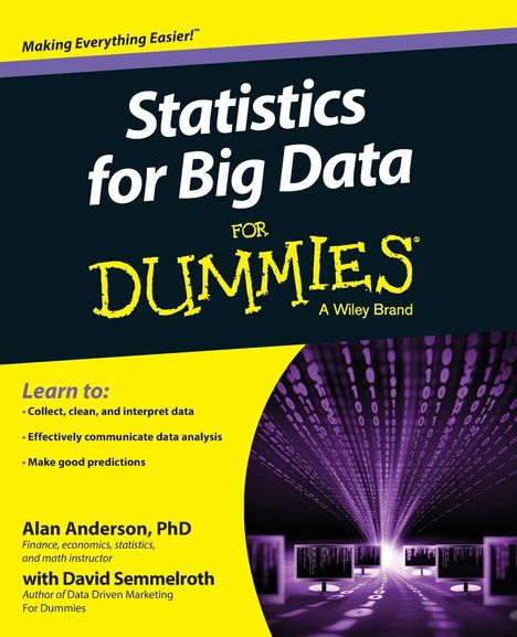 Alan Anderson: Statistics for Big Data For Dummies, Buch