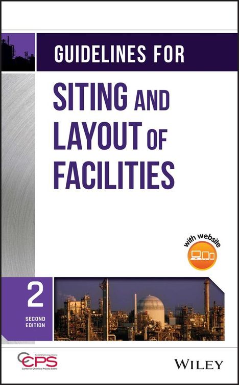 GUIDELINES FOR SITING AND LAYOUT OF FACILITIES; 2nd Edition; Industrieanlage und Logo rechts unten.