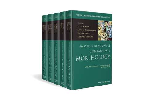 D Ackema: The Wiley Blackwell Companion to Morphology, Buch