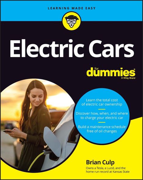 Brian Culp: Electric Cars for Dummies, Buch