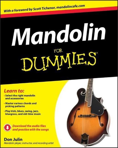 Don Julin: Mandolin For Dummies, Noten