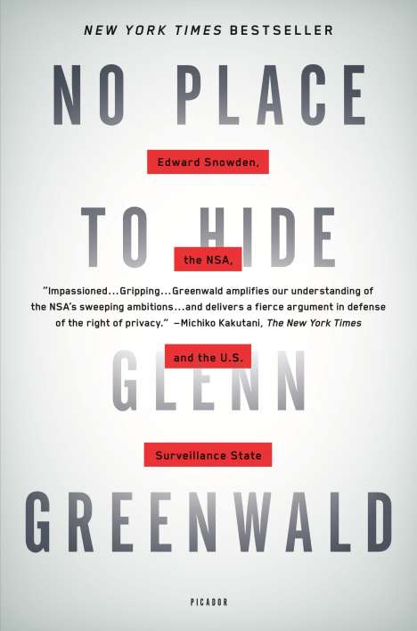 Glenn Greenwald: No Place to Hide, Buch