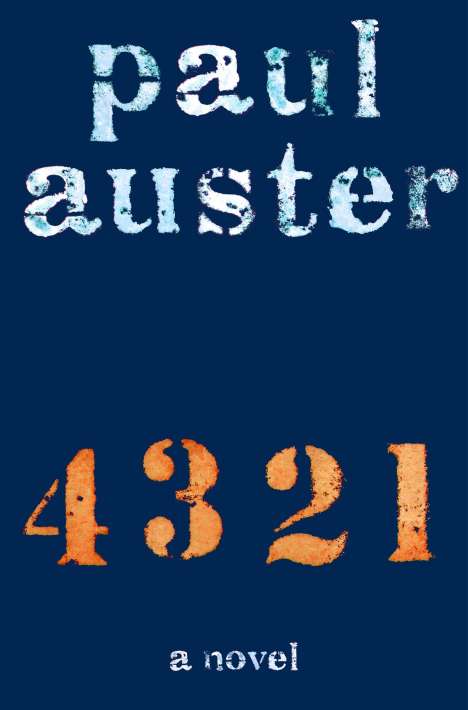 Paul Auster: 4 3 2 1 (4321), Buch
