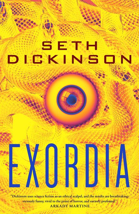 Seth Dickinson: Exordia, Buch