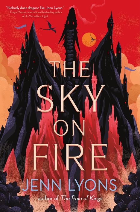 Jenn Lyons: The Sky on Fire, Buch