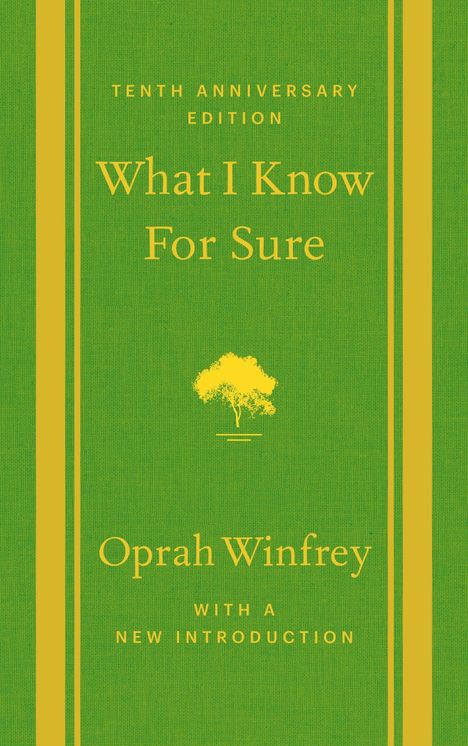 Oprah Winfrey: What I Know for Sure, Buch