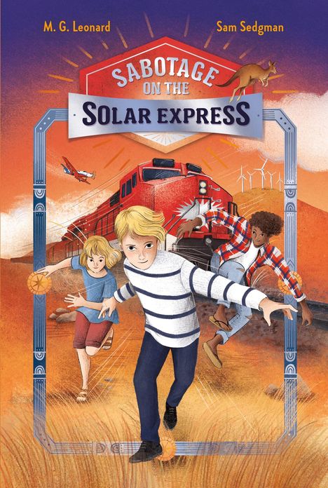 M G Leonard: Sabotage on the Solar Express, Buch