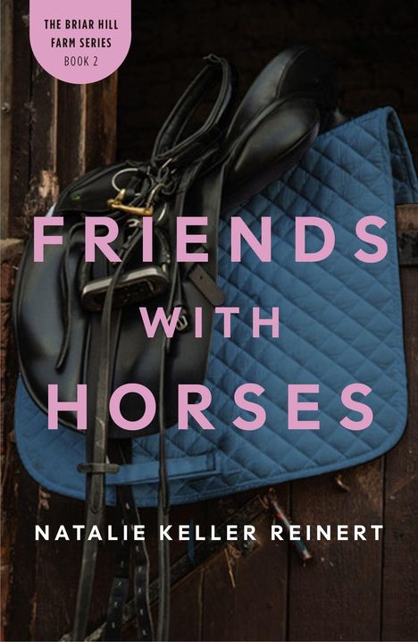Text: "FRIENDS WITH HORSES", "A NOVEL", "NATALIE KELLER REINERT", "FLATIRON BOOKS", "COVER FORTHCOMING". Logo unten.