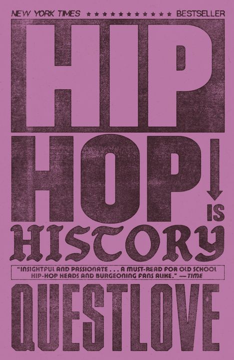 Questlove: Hip-Hop Is History, Buch