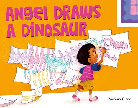 Pavonis Giron: Angel Draws a Dinosaur, Buch