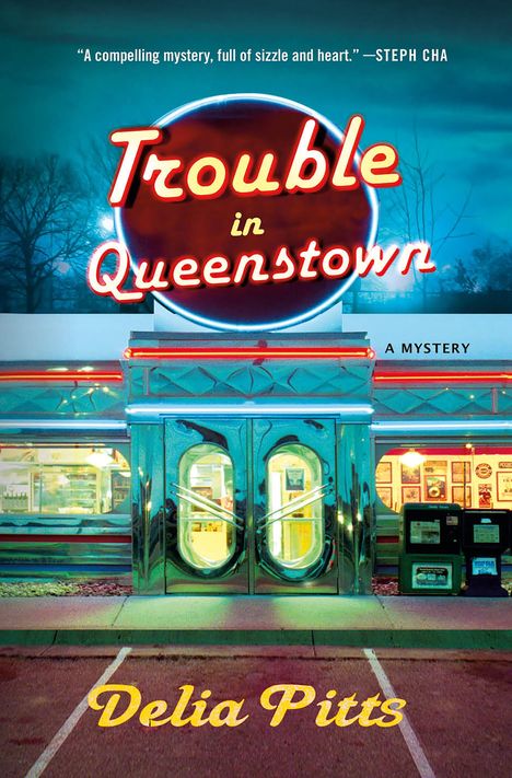 Delia Pitts: Trouble in Queenstown, Buch