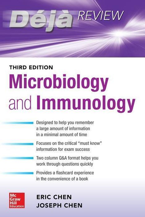 Eric Chen: Deja Review: Microbiology and Immunology, Third Edition, Buch
