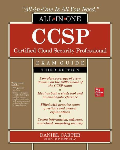 Daniel Carter: CCSP Certified Cloud Security Professional All-in-One Exam Guide, Buch