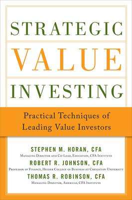 Stephen Horan: Strategic Value Investing (Pb), Buch
