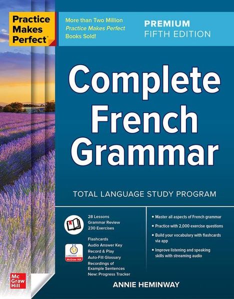 Annie Heminway: Practice Makes Perfect: Complete French Grammar, Premium, Buch