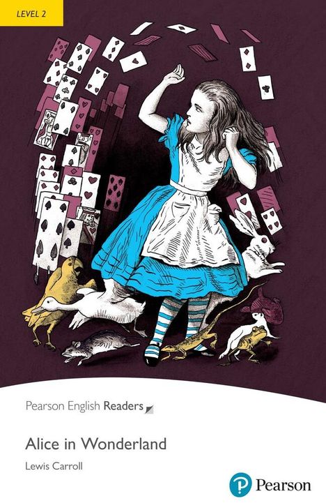 Lewis Carroll: PERL2: Alice In Wonderland Book with eBook and audio, Buch