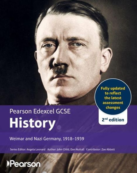 Pearson Edexcel GCSE History: Weimar and Nazi Germany, 1918–1939. 2nd edition. Hintergrund: Porträt eines Mannes.
