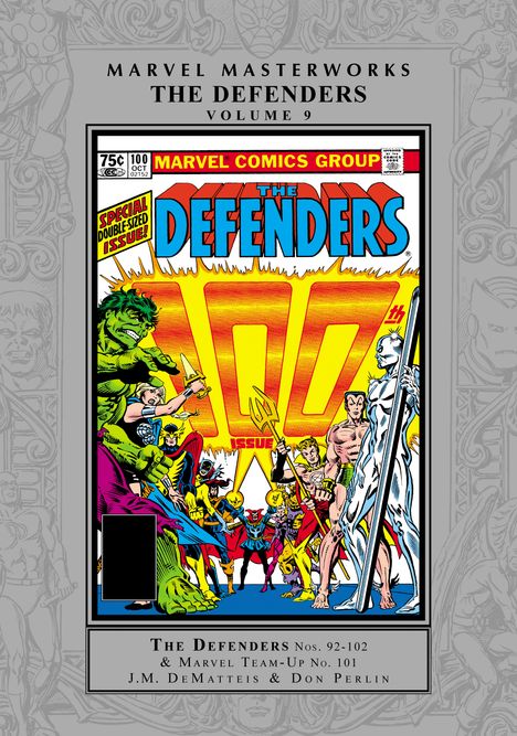 J M Dematteis: Marvel Masterworks: The Defenders Vol. 9, Buch