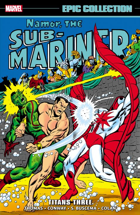 Roy Thomas: Namor the Sub-Mariner Epic Collection: Titans Three, Buch