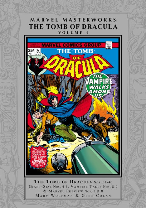 Chris Claremont: Marvel Masterworks: The Tomb of Dracula Vol. 4, Buch