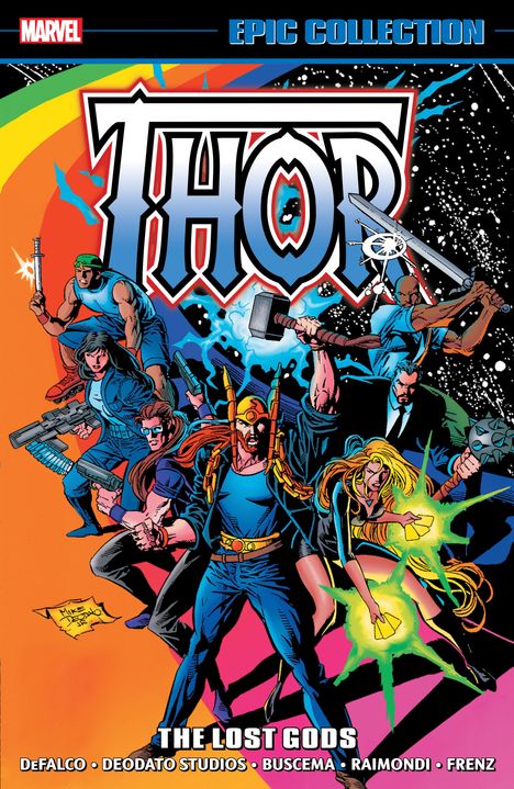 Tom Defalco: Thor Epic Collection: The Lost Gods, Buch