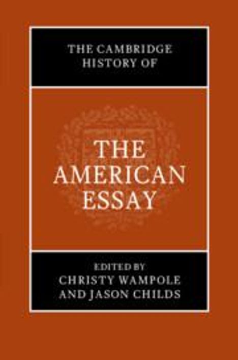 The Cambridge History of the American Essay, Buch
