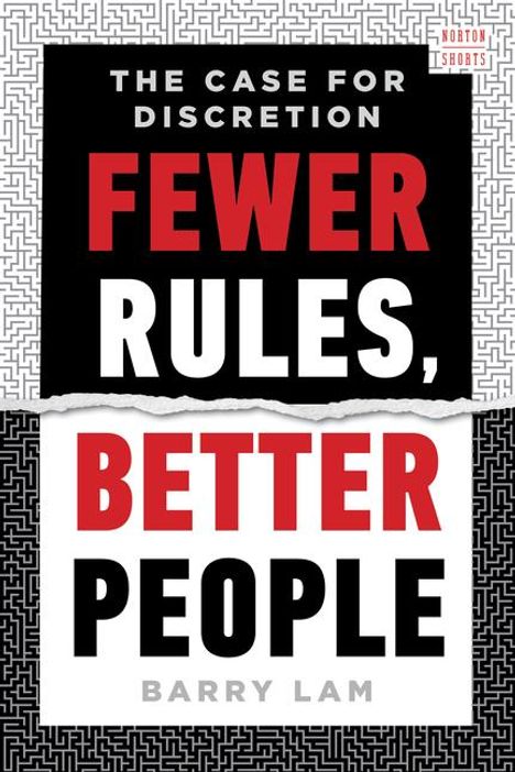 Barry Lam: Fewer Rules, Better People, Buch