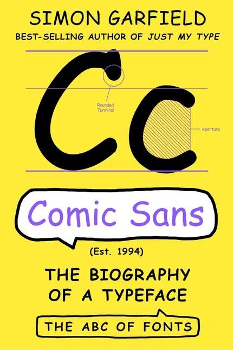 Simon Garfield: Comic Sans, Buch
