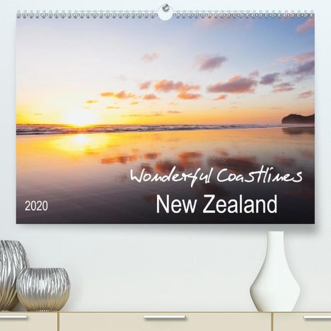 ©. Gaby Wojciech: Gaby Wojciech, ©: New Zealand Wonderful Coastlines(Premium,, Kalender