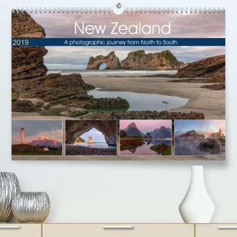 Joana Kruse: Kruse, J: New Zealand, a photographic journey from North to, Kalender