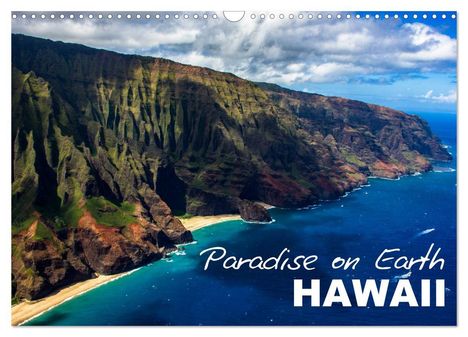 Barbara Busch: Paradise on Earth HAWAII (Wall Calendar 2025 DIN A3 landscape), CALVENDO 12 Month Wall Calendar, Kalender