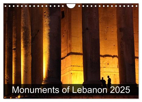 Sebastian Wallroth: Monuments of Lebanon 2025 (Wall Calendar 2025 DIN A4 landscape), CALVENDO 12 Month Wall Calendar, Kalender