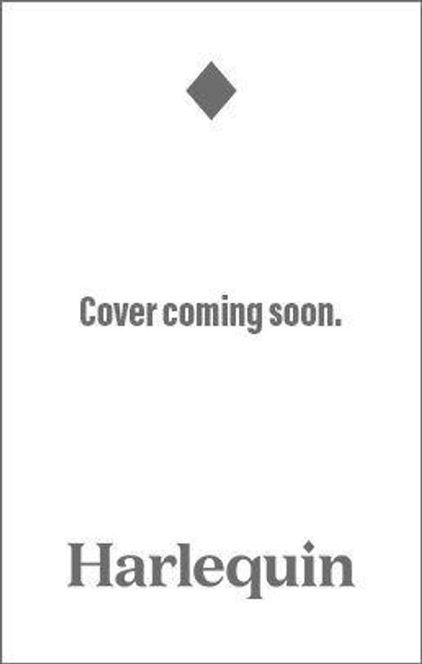 "Cover coming soon." Unten steht "Harlequin". Eine leere weiße Fläche mit grauem Raute-Symbol oben.