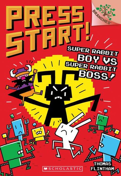 Thomas Flintham: Super Rabbit Boy vs. Super Rabbit Boss!: A Branches Book (Press Start! #4), Buch