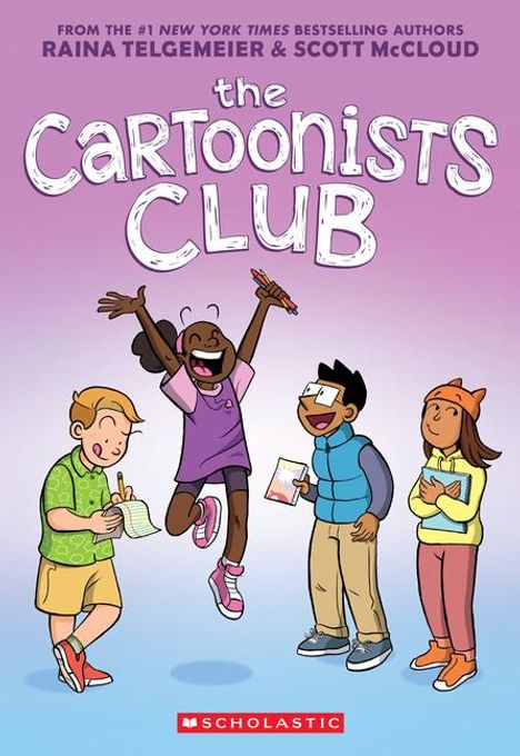 Raina Telgemeier: The Cartoonists Club: A Graphic Novel, Buch