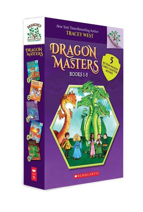 Tracey West: Dragon Masters, Books 1-5: A Branches Box Set, Buch