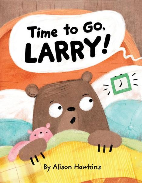 Alison Hawkins: Time to Go, Larry!, Buch
