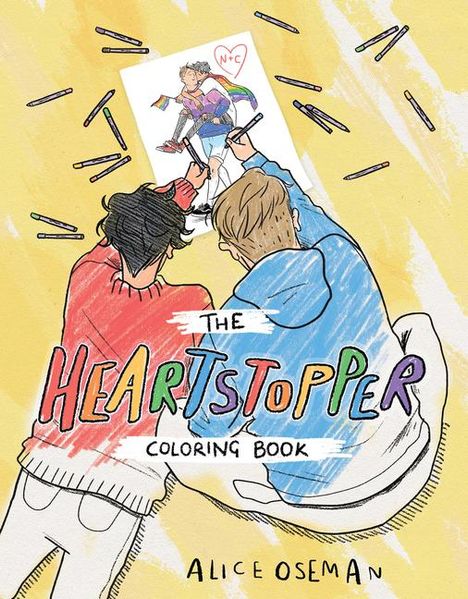 Alice Oseman: The Official Heartstopper Coloring Book, Buch