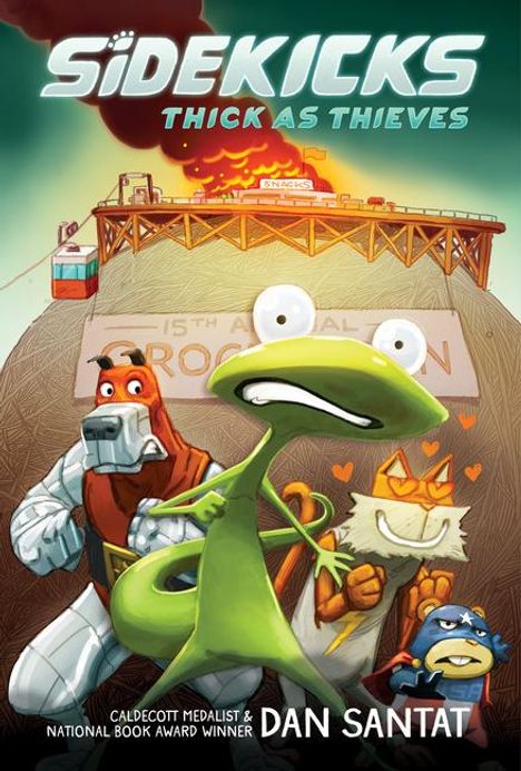 Dan Santat: Thick as Thieves: A Graphic Novel, Buch