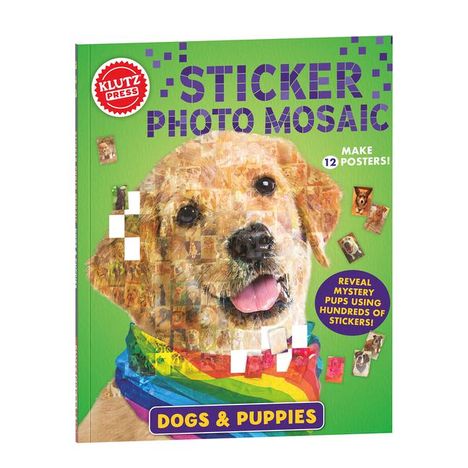 Sticker Photo Mosaic: Dogs &amp; Puppies, Buch