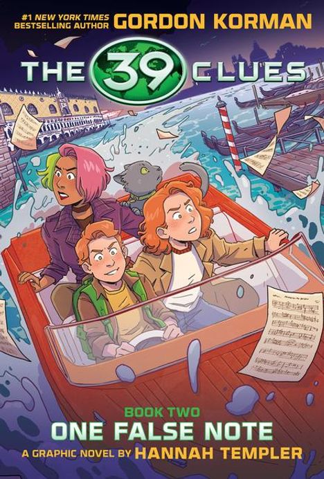 Gordon Korman: 39 Clues: One False Note: A Graphic Novel (39 Clues Graphic Novel #2), Buch