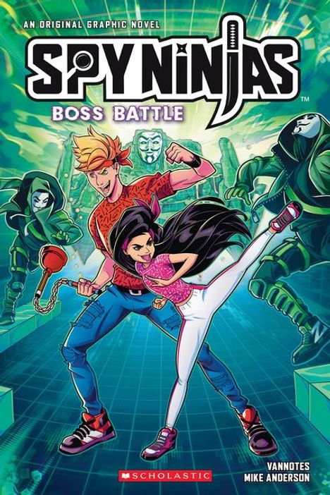 Vannotes: Boss Battle (Spy Ninjas Official Graphic Novel #3), Buch