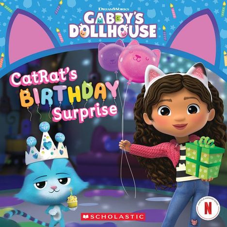 Pamela Bobowicz: Catrat's Birthday Surprise (Gabby's Dollhouse 8x8 #10), Buch