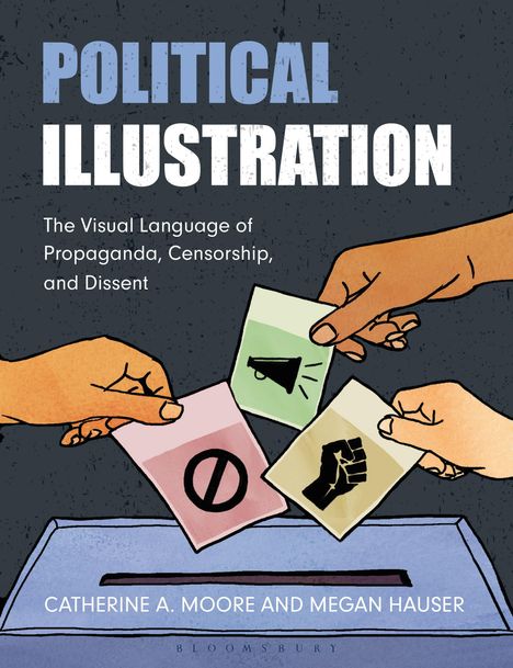 Catherine Moore: Political Illustration, Buch